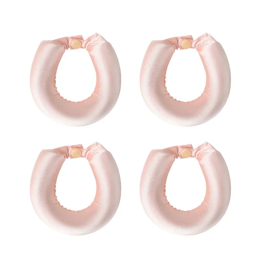 Heatless Hair Curlers Satin Curling Rod Headband No Heat Silk Curls Lazy Hair Rollers Soft Hair Curler to Sleep in Styling Tools