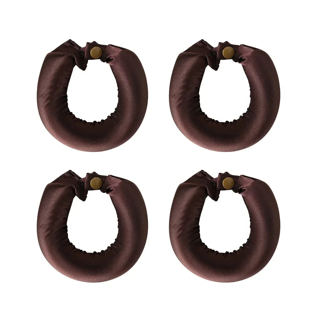 Heatless Hair Curlers Satin Curling Rod Headband No Heat Silk Curls Lazy Hair Rollers Soft Hair Curler to Sleep in Styling Tools