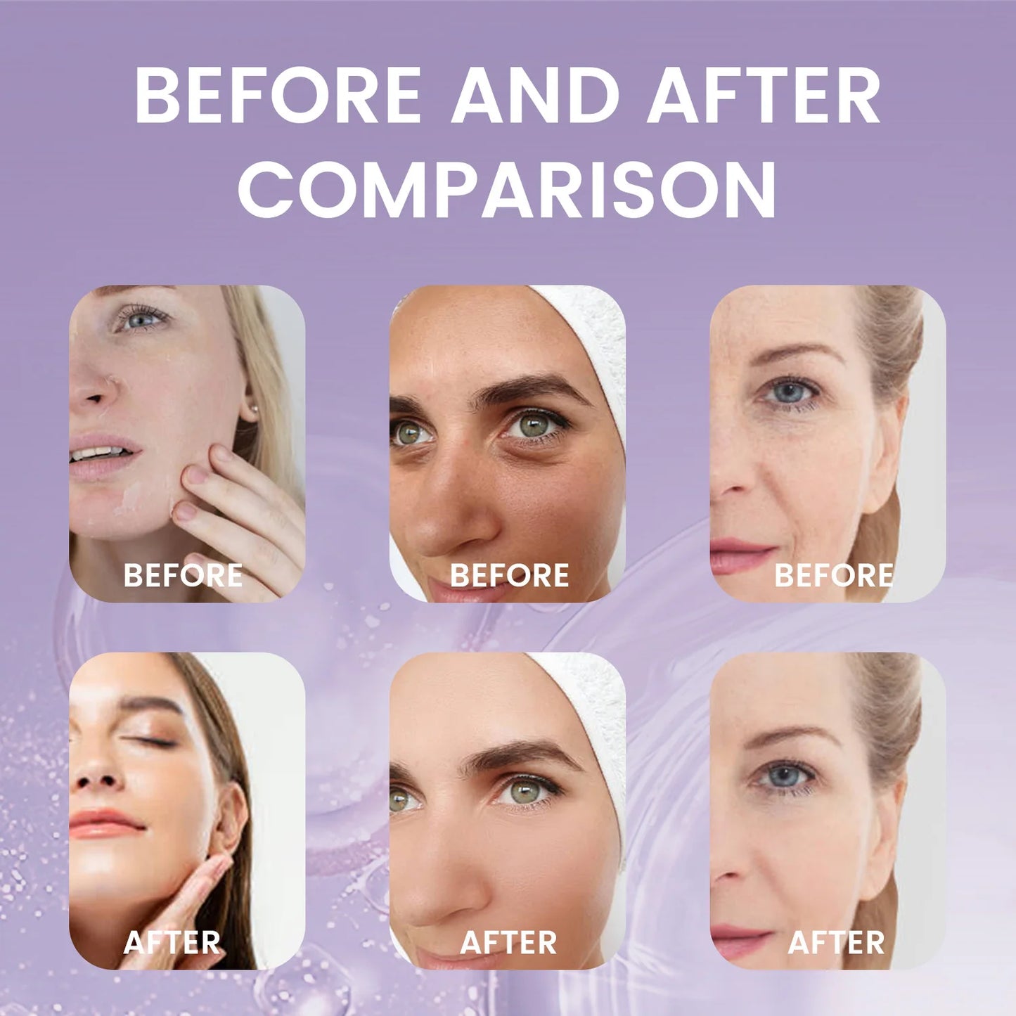 Bakuchiol Face Serum anti Aging anti Wrinkle Firm-Hydrating Brightening Facial Essence Moisturizing Fade Fine Lines Skin Care