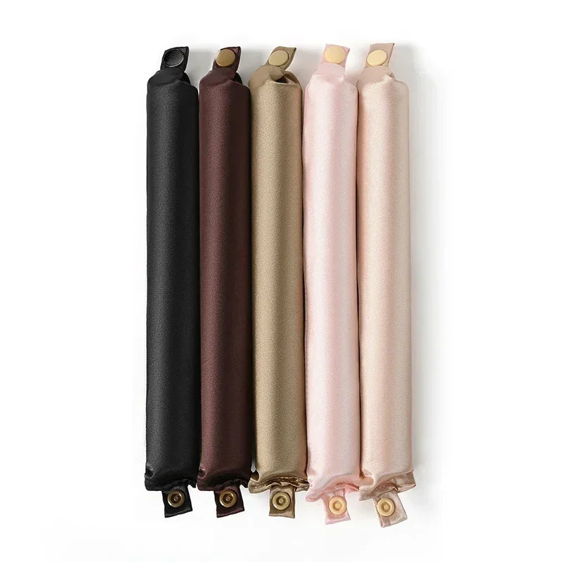 Heatless Hair Curlers Satin Curling Rod Headband No Heat Silk Curls Lazy Hair Rollers Soft Hair Curler to Sleep in Styling Tools