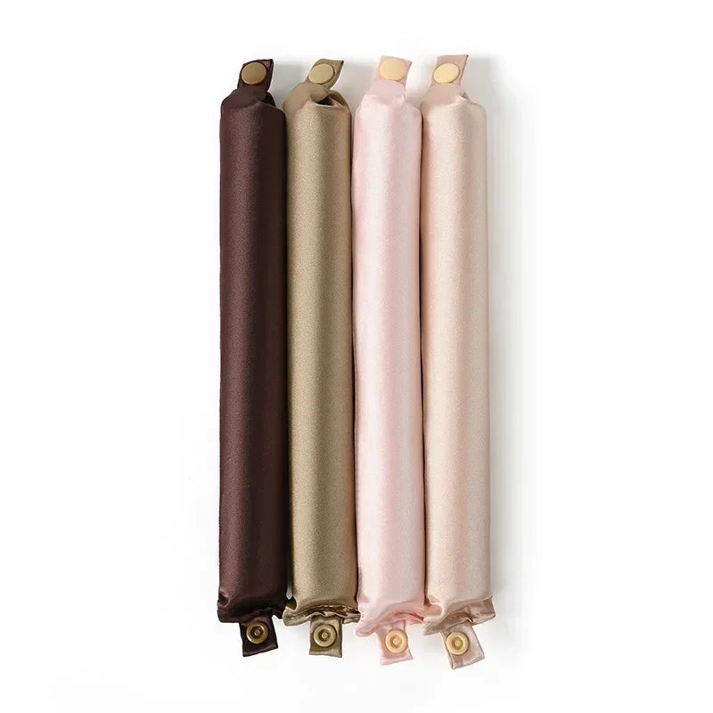 Heatless Hair Curlers Satin Curling Rod Headband No Heat Silk Curls Lazy Hair Rollers Soft Hair Curler to Sleep in Styling Tools